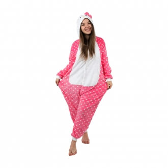 Кигуруми Hello Kitty в горошек XS (135-145 см)-5